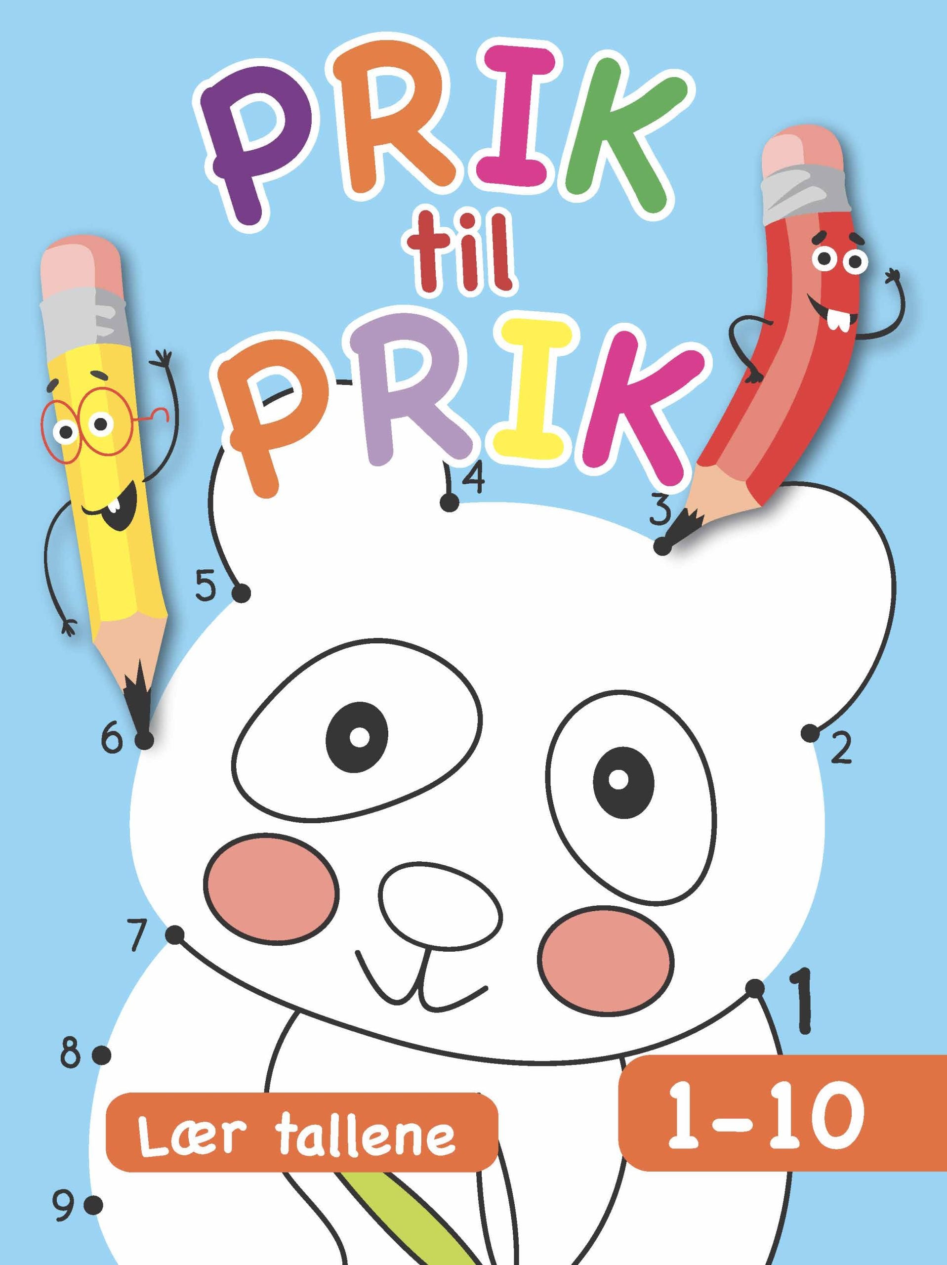 Prik til prik: Lær tallene 1-10
