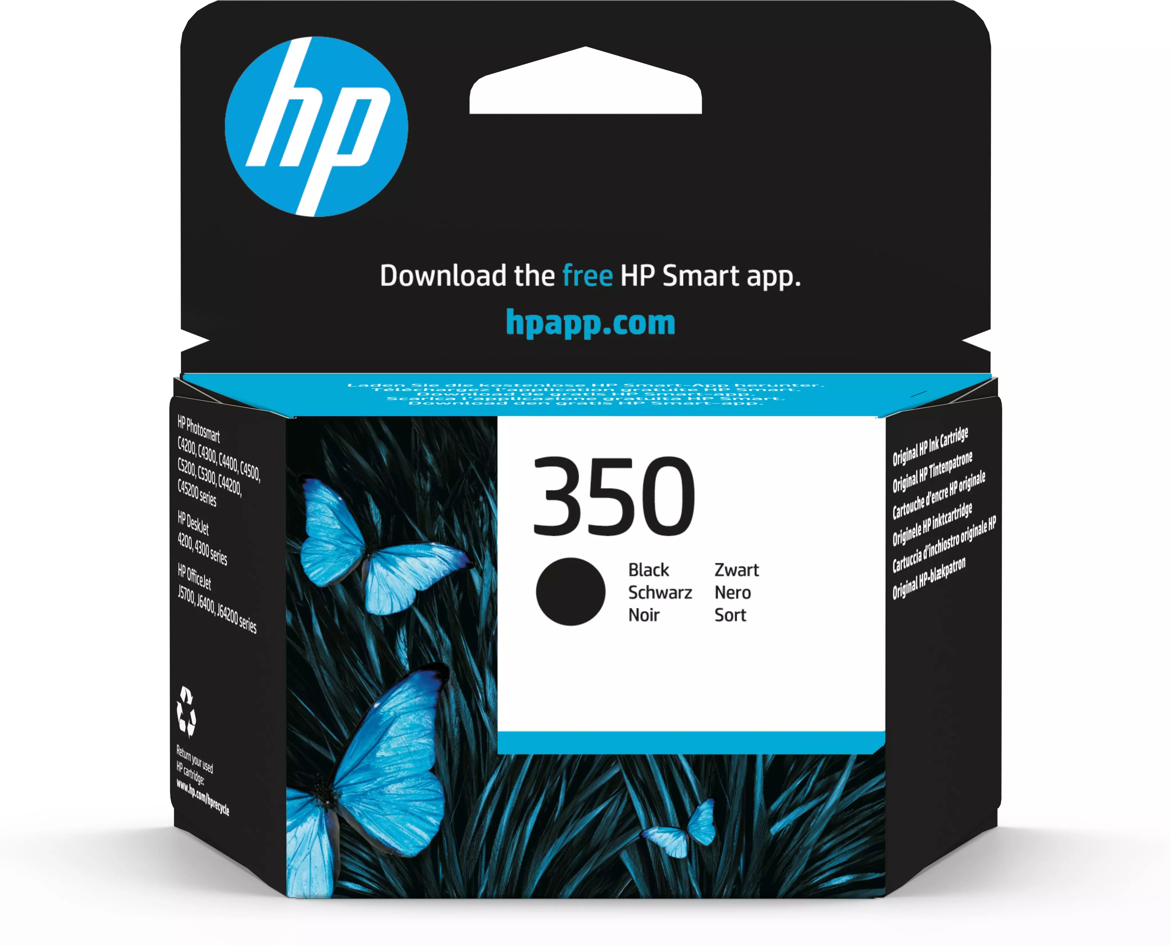 Black Inkjet Cartridge HP 350