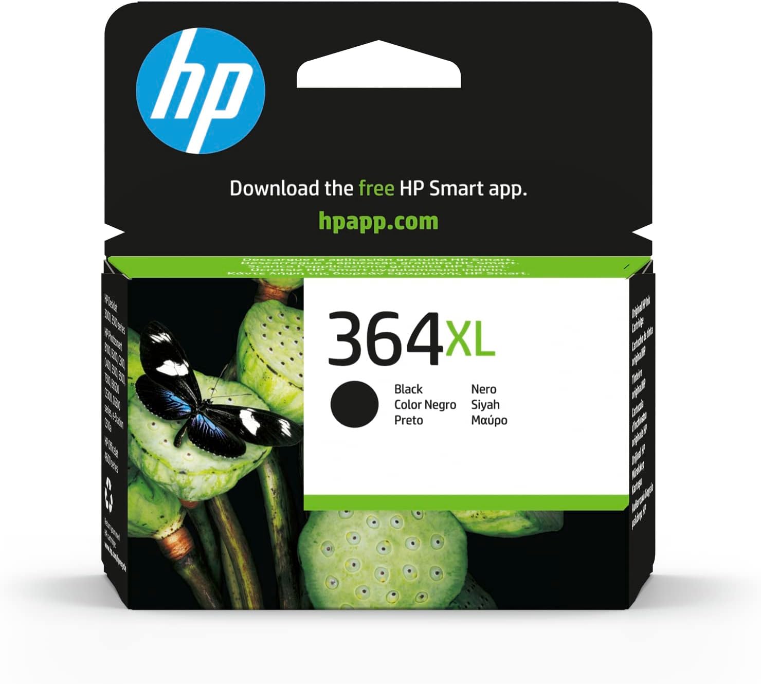 Black Inkjet Cartridge HP 364XL