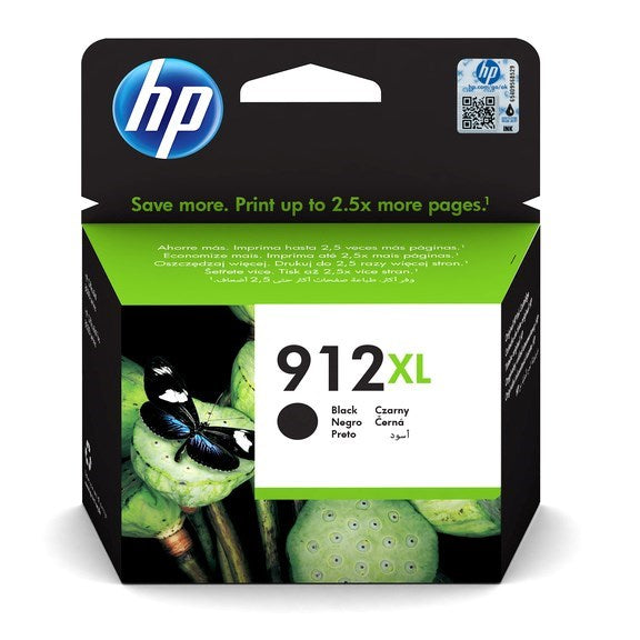 Black Inkjet Cartridge HP 912XL