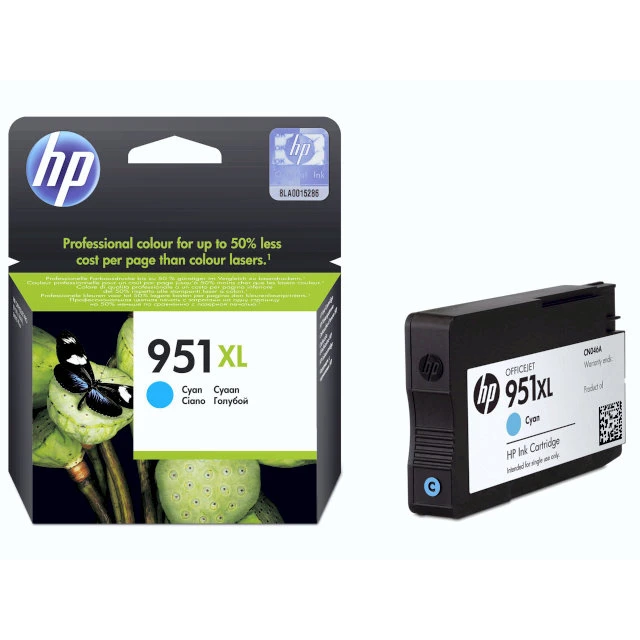 Colour Inkjet Cartridge HP 951XL Cyan