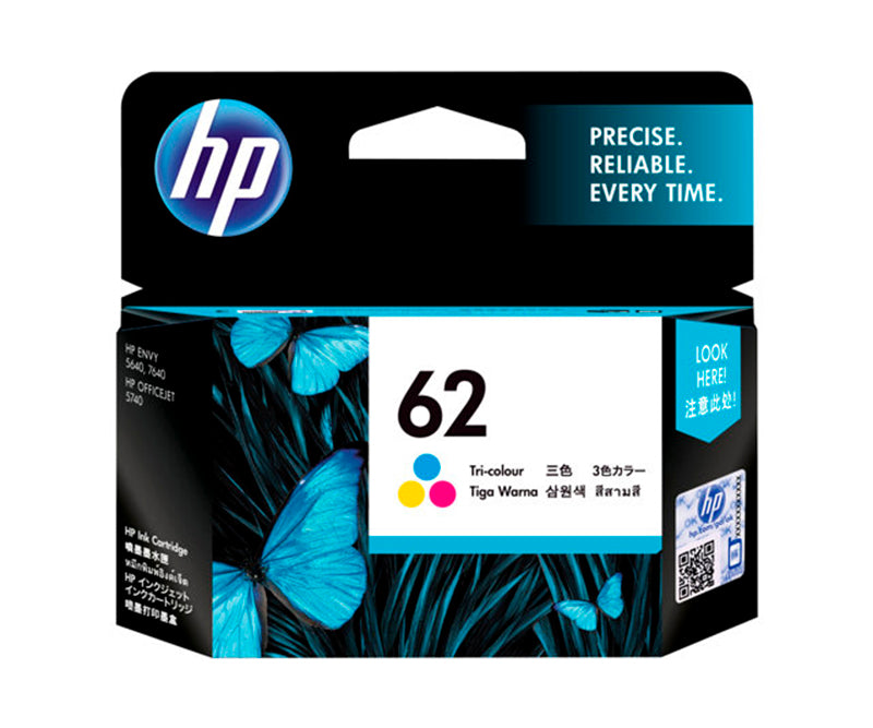 Colour Inkjet Cartridge HP 62