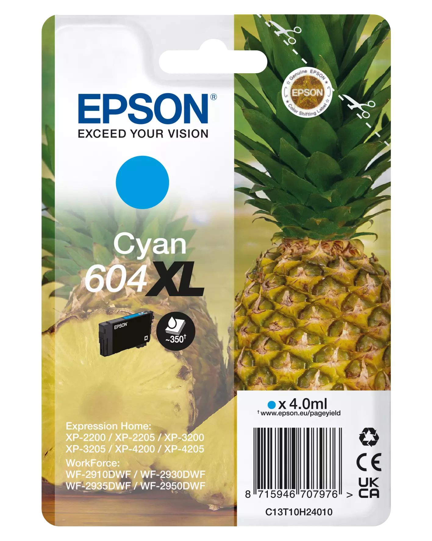 Epson 604 XL Cyan