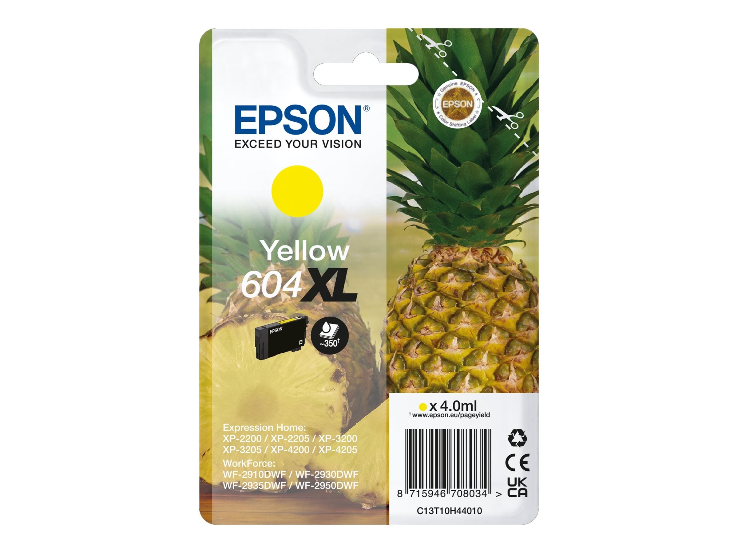 Epson 604 XL Yellow