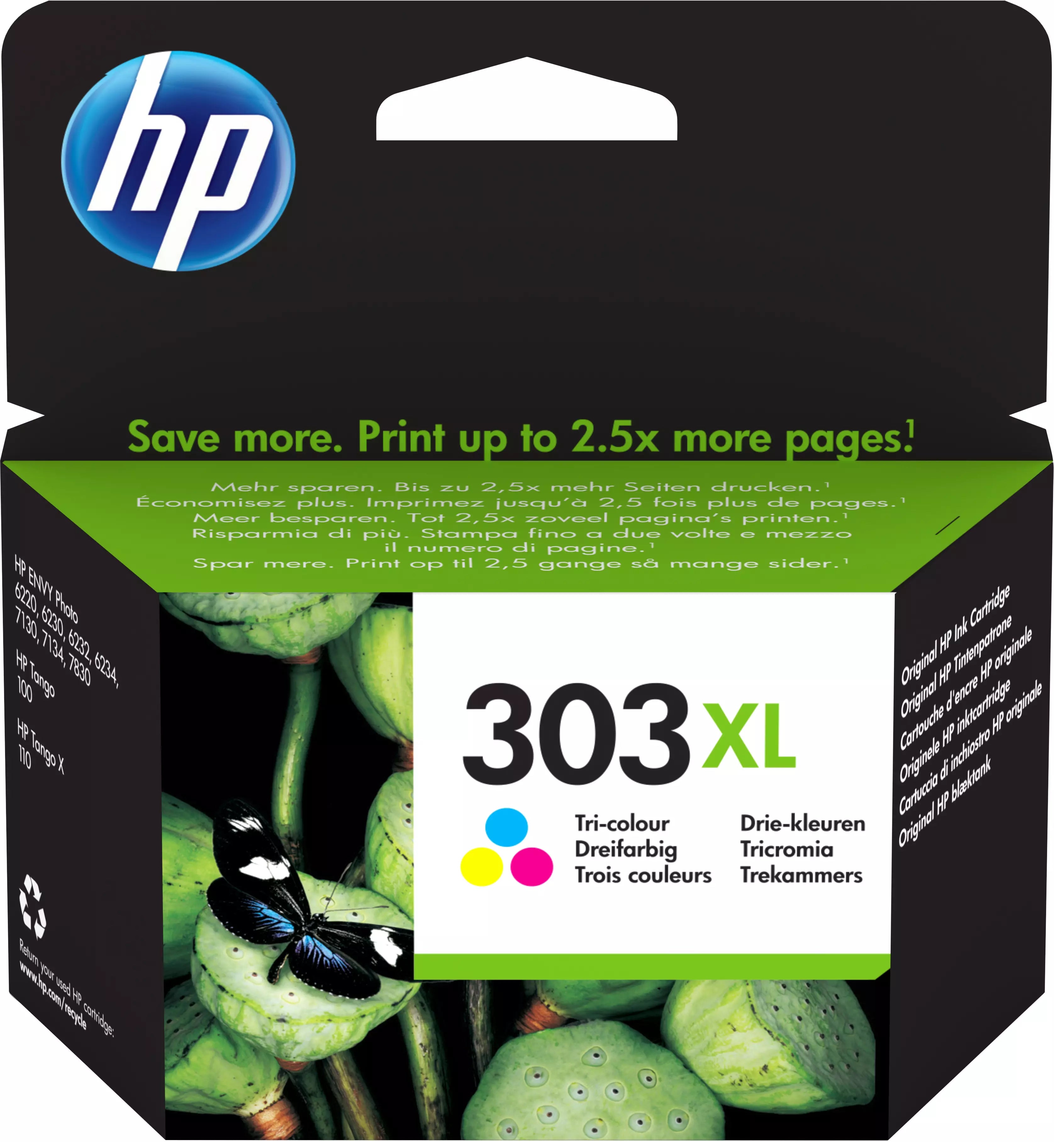 Colour Inkjet Cartridge HP 303XL