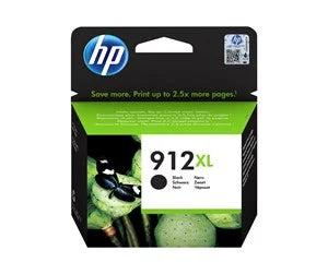 Black Inkjet Cartridge HP 912XL (3YL84AE)