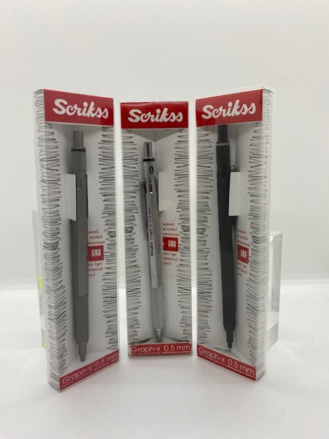Scrikss stiftblyant mørkegrå 0,7 mm.