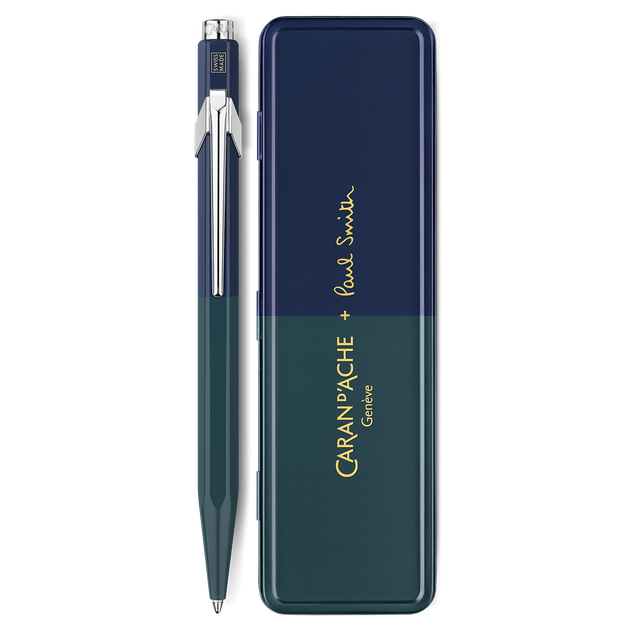 Caran D'ache Genève + Paul Smith Metal Kuglepen