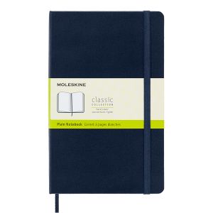 Moleskine Classic Hard Blank Large Blå