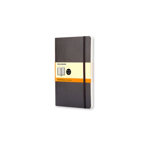 Moleskine Classic Soft Linjeret A4 Sort