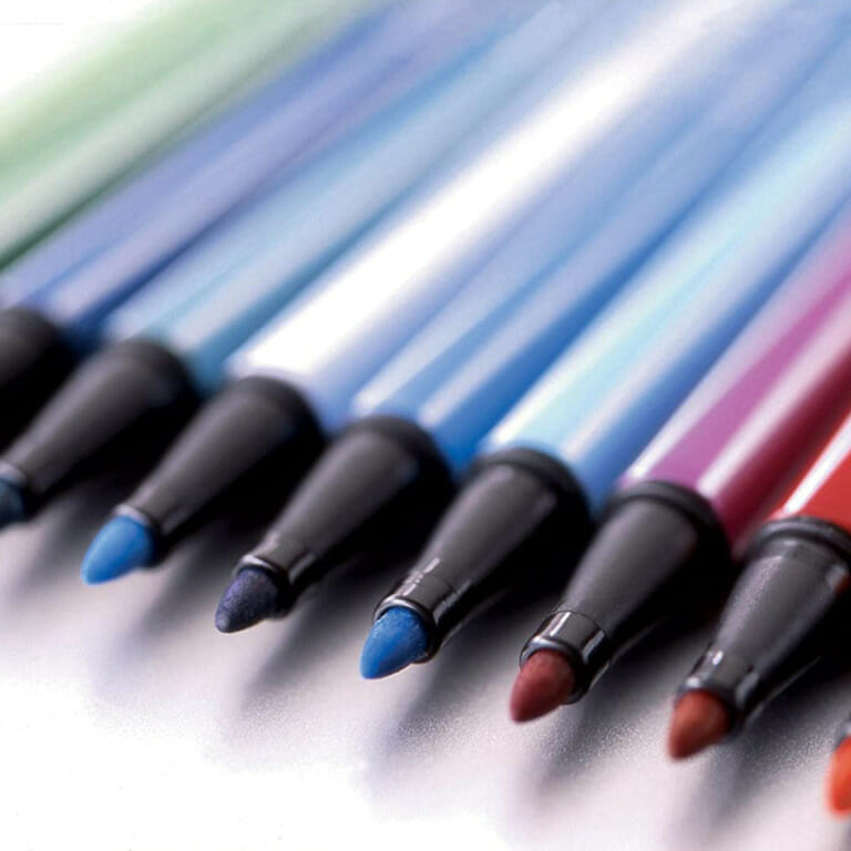 STABILO Pen 68 Premium fiberpen, 40 tuscher i metaletui