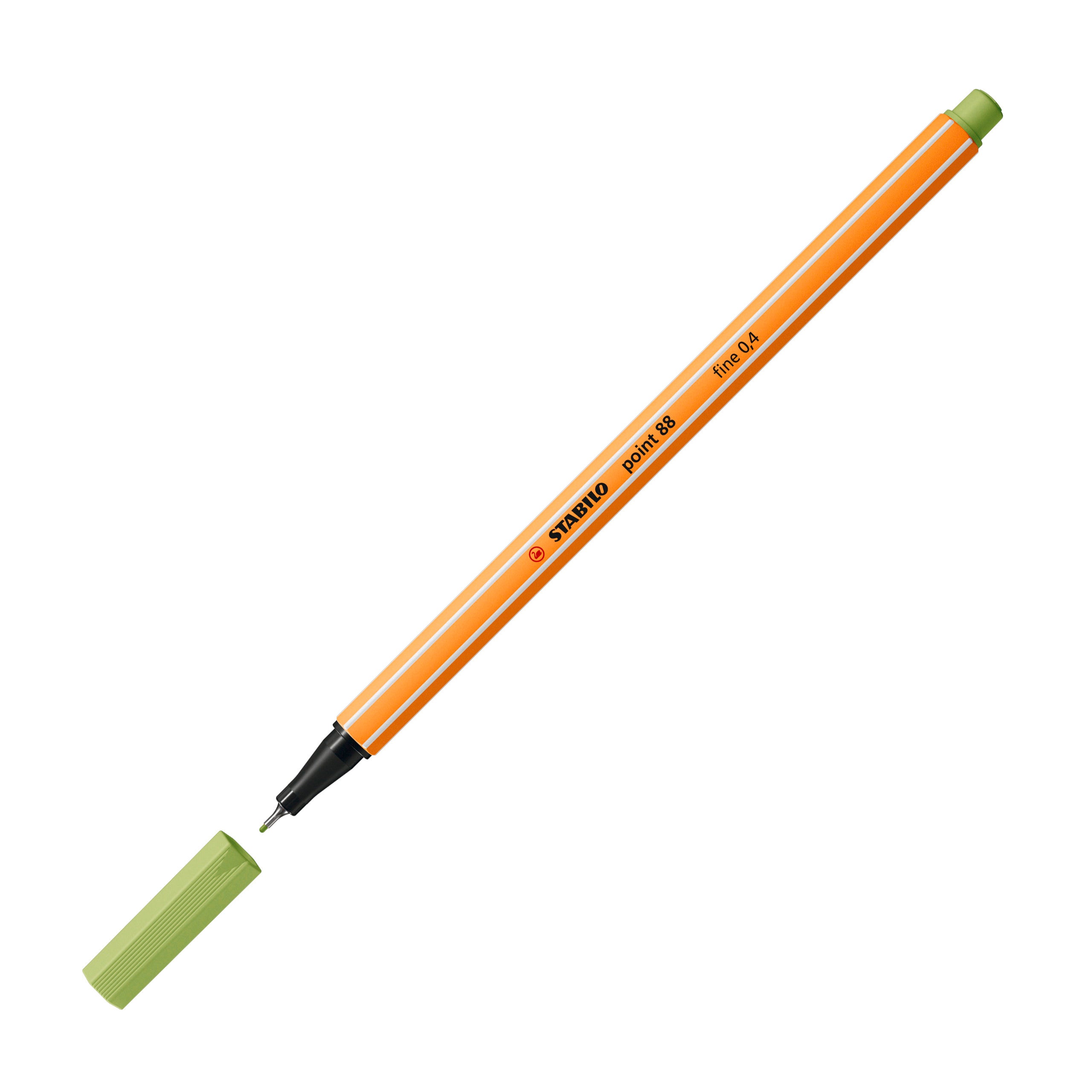 STABILO Point 88 Fineliner – 0,4 mm – Fin Tegne- og Skrivepen
