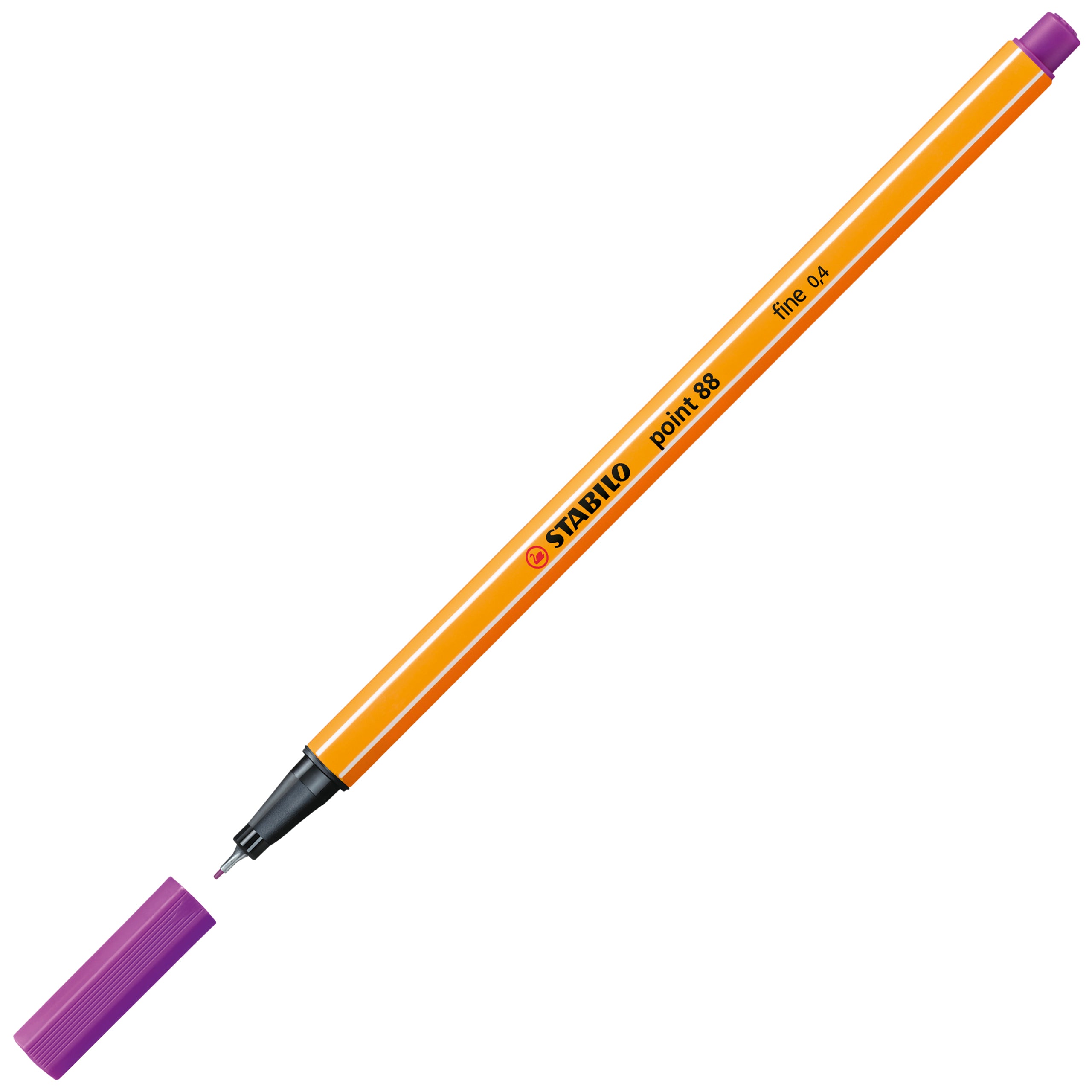 STABILO Point 88 Fineliner – 0,4 mm – Fin Tegne- og Skrivepen
