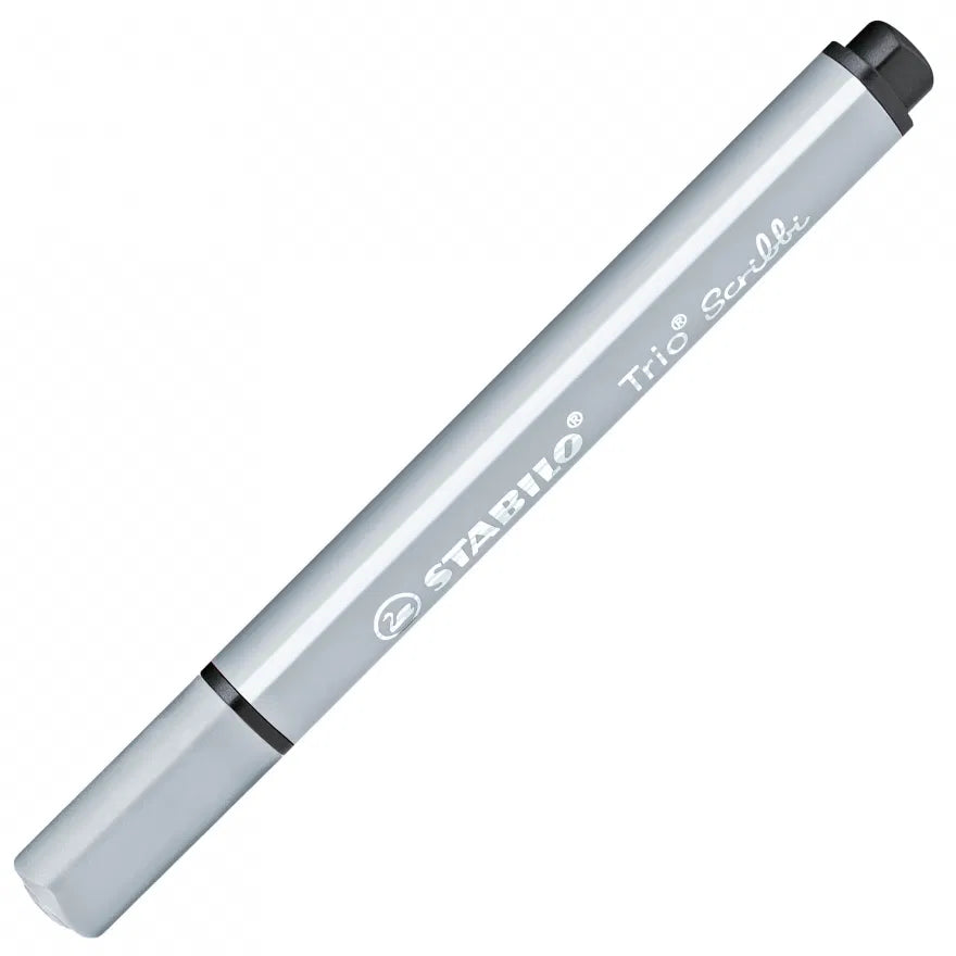 STABILO Trio Scribbi – Trekantet Fiberpen med Fjederspids – Mange Farver