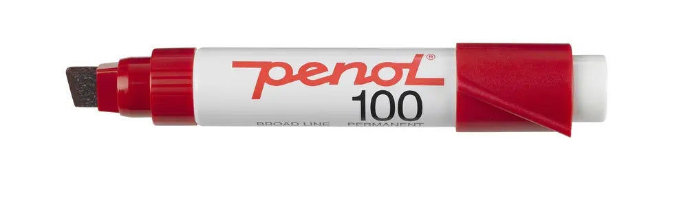 Penol 100 Mærkepen 3-10mm Rød