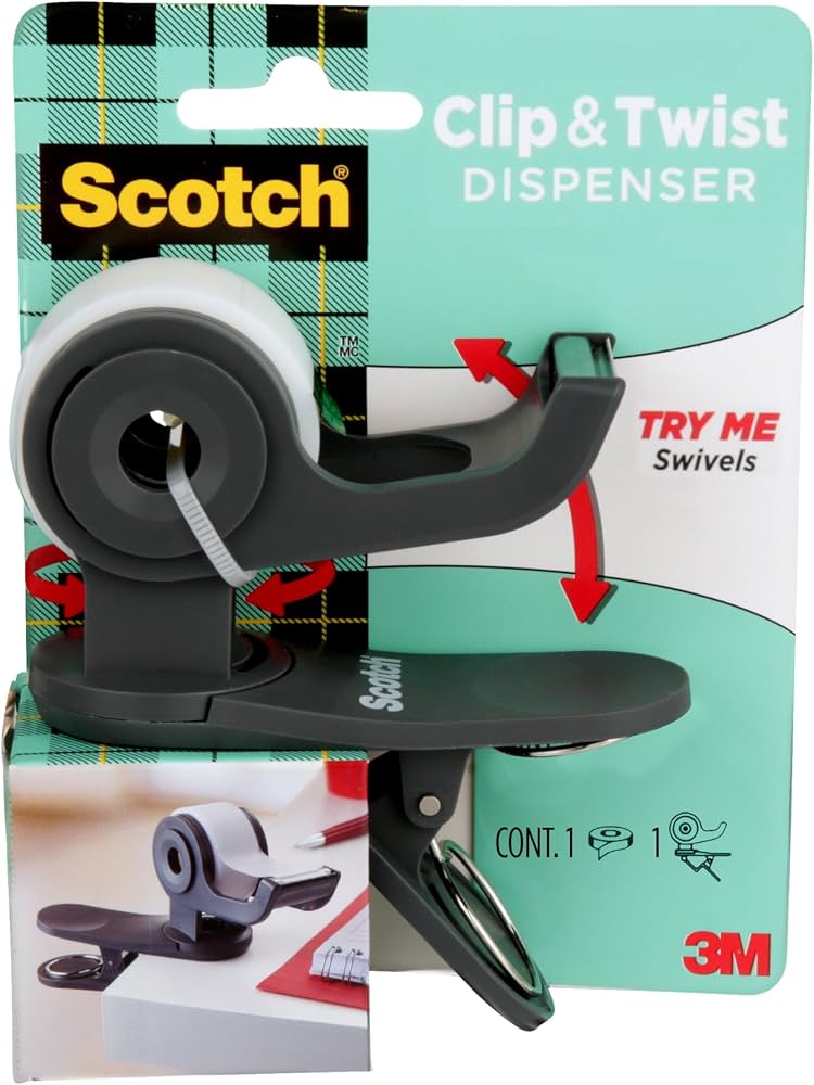 Scotch - Clip Tape Dispenser