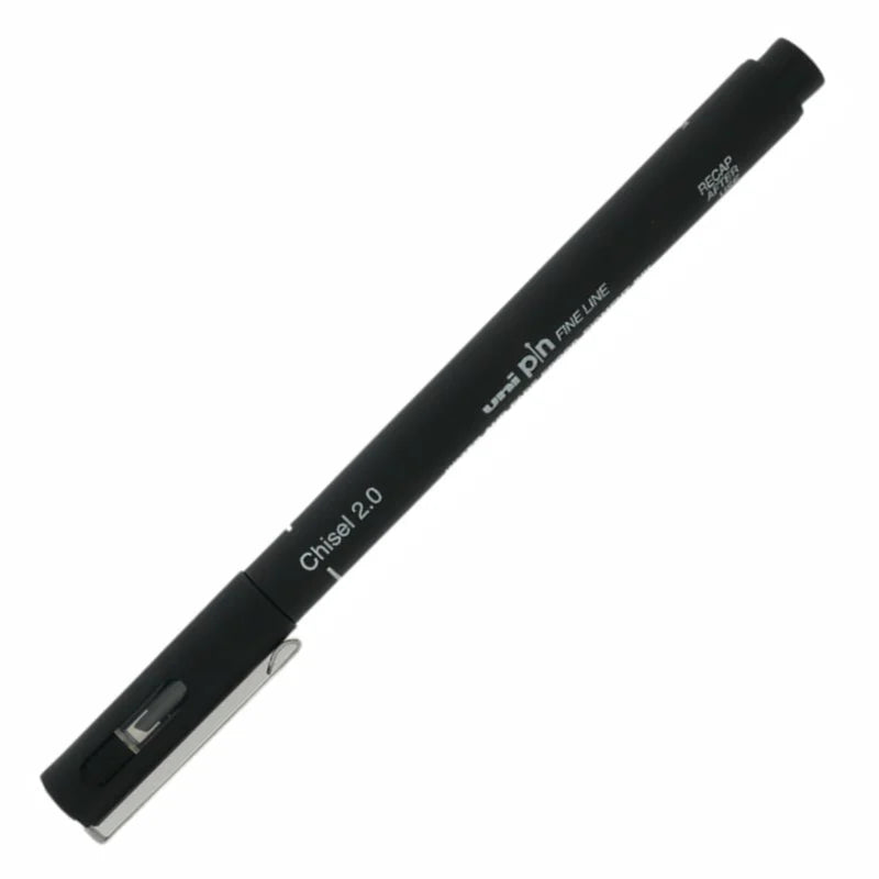 Uni Pin - Fine Line Chisel tip 2,0 - 46 black