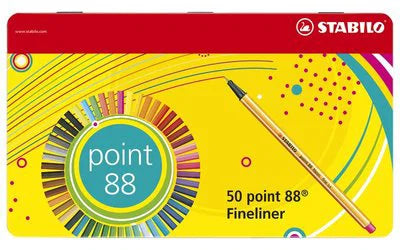STABILO point 88 Fineliner 50 stk