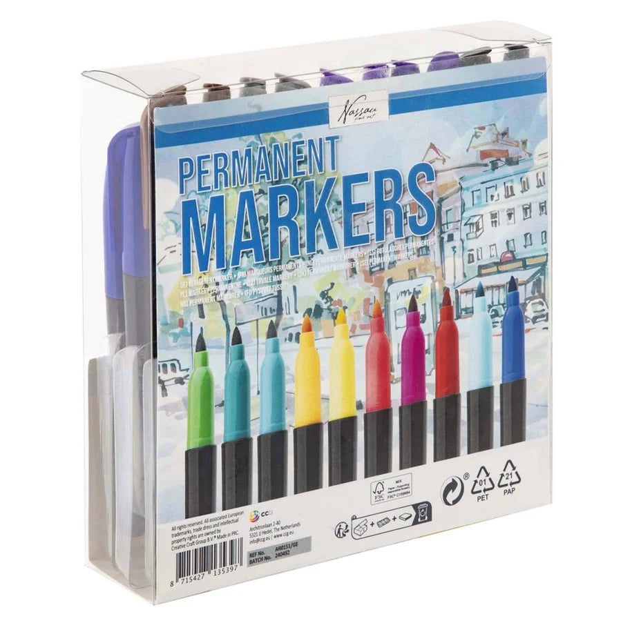 Nassau Fine Art Permanent Markers