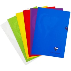 Clairefontaine - Notebog, Ternet, A4, 96 Sider, 90 Gram - Flere Farver