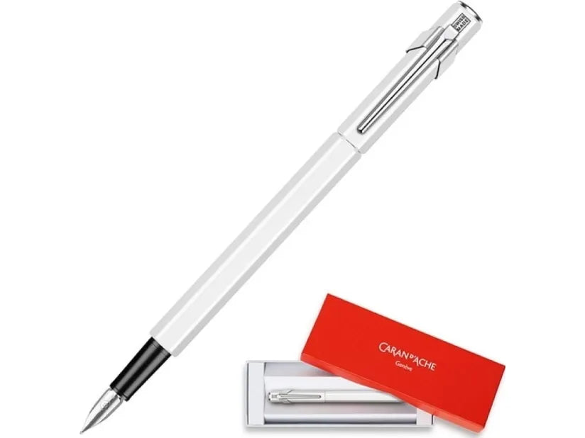 Caran d'Ache 849 fyldepen M hvid