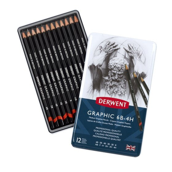 Derwent Graphic 6B-4H tegneblyanter