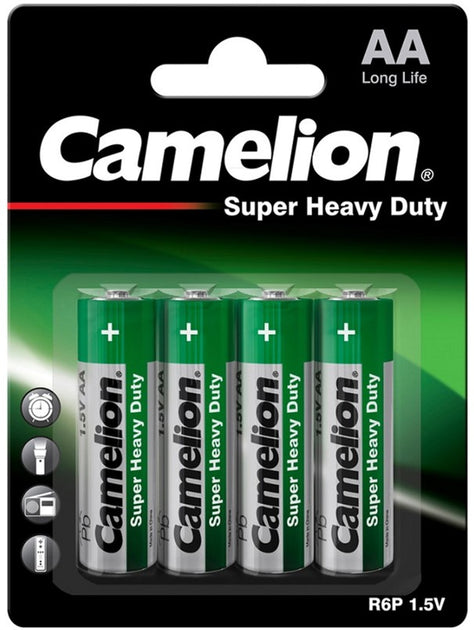 Camelion - AA Super Heavy Duty, 4 stk.