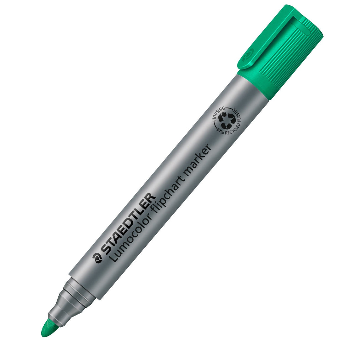 lumocolor flip c-marker 2mm grøn