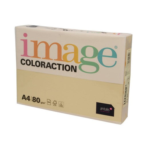 Image Coloraction - Kopierpapier 80g, Beach, A4, 500 Ark.