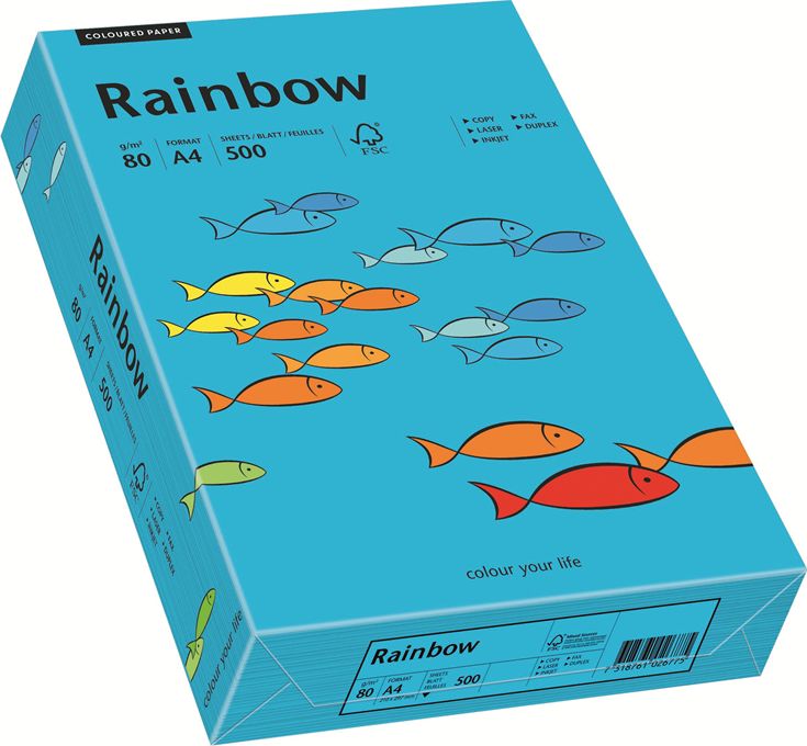Image Coloraction - Kopierpapier 80g, Lisbon, A4, 500 Ark.