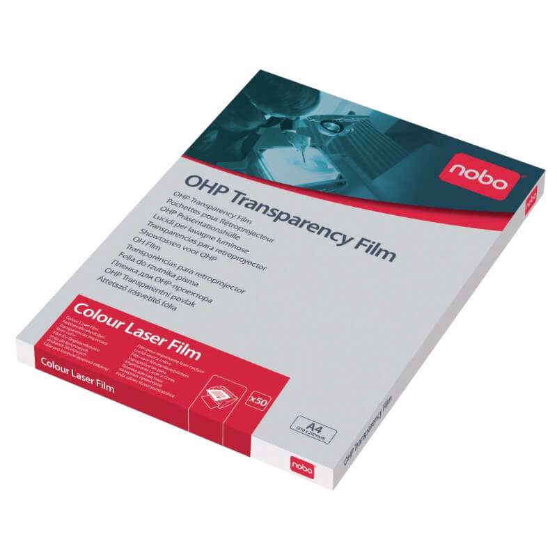 A4 OHP film colour laser printer 100 mic (50)