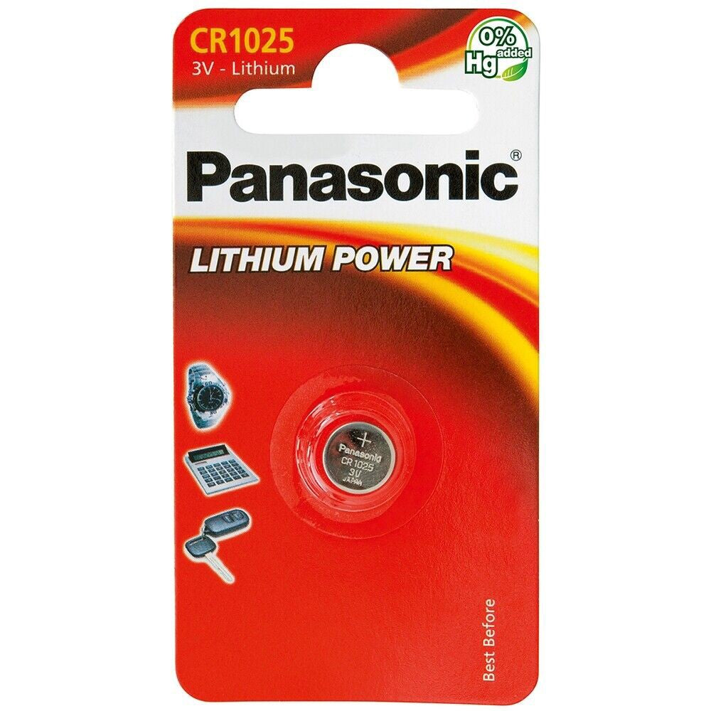 Panasonic - CR1025 3V Lithium Batteri