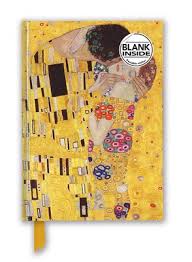 Notesbog A5 Gustav Klimt: The Kiss, blank