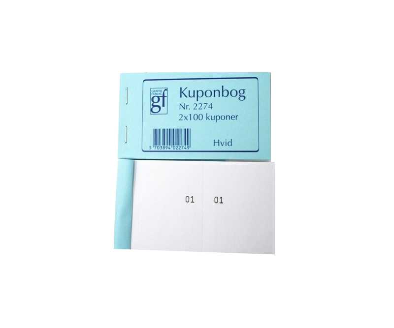 Kuponbog Hvid