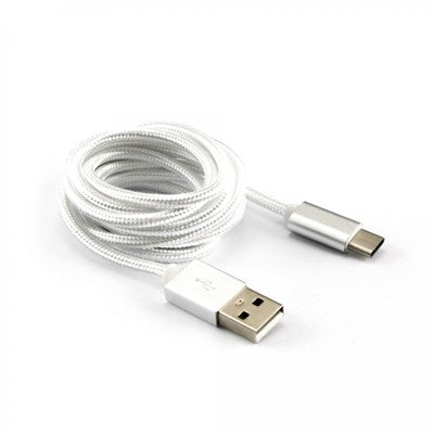 USB kabel type C til USB A, hvid 1,5 m