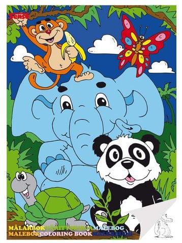 Sense - Malebog Dejlige Dyr 36 sider