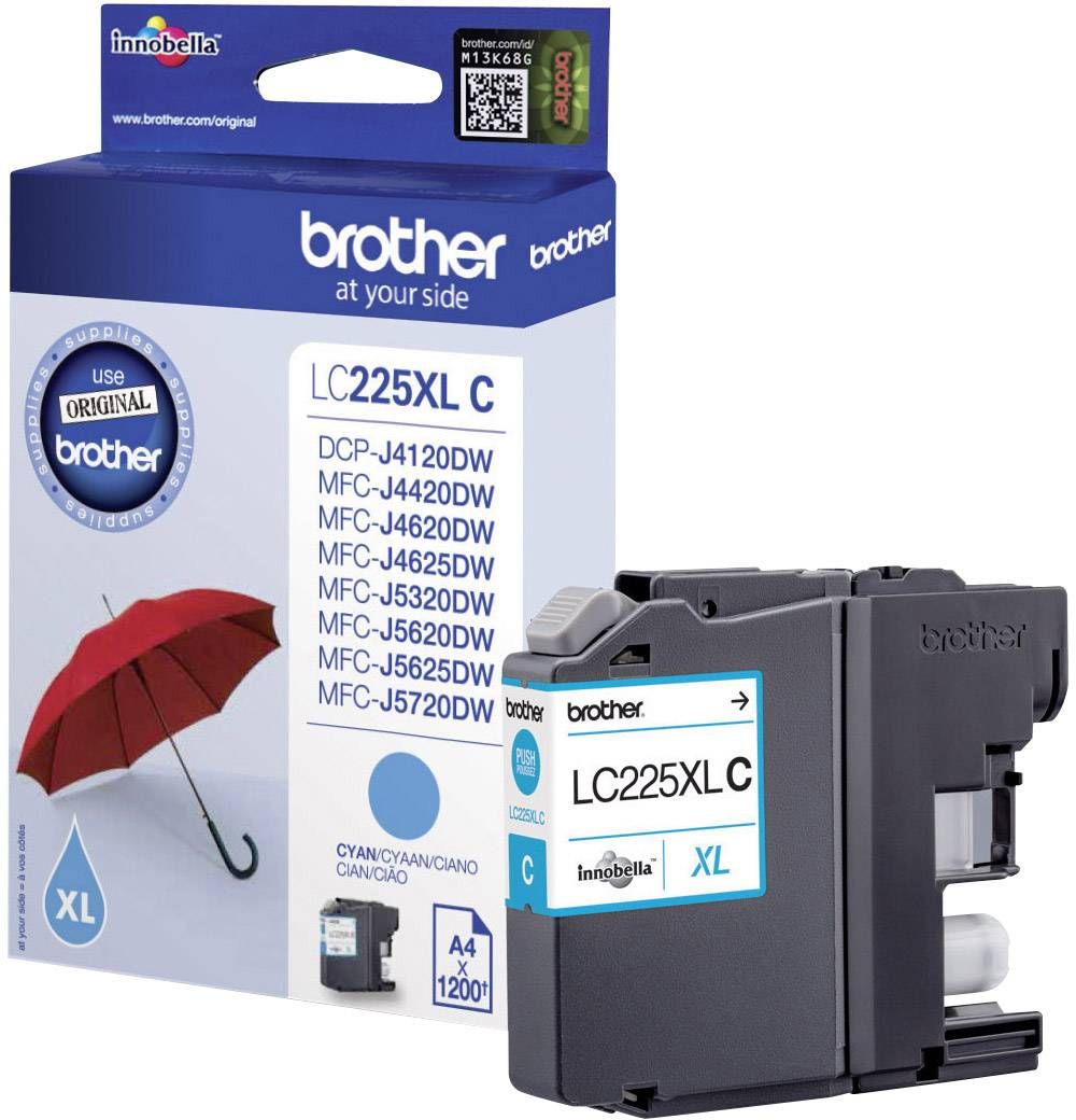 Brother LC 225XL Cyan