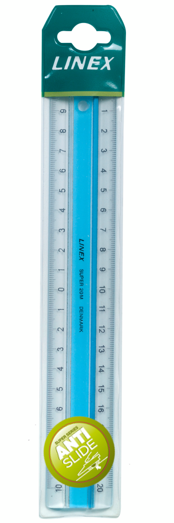 Linex Lineal Super Blå 20cm