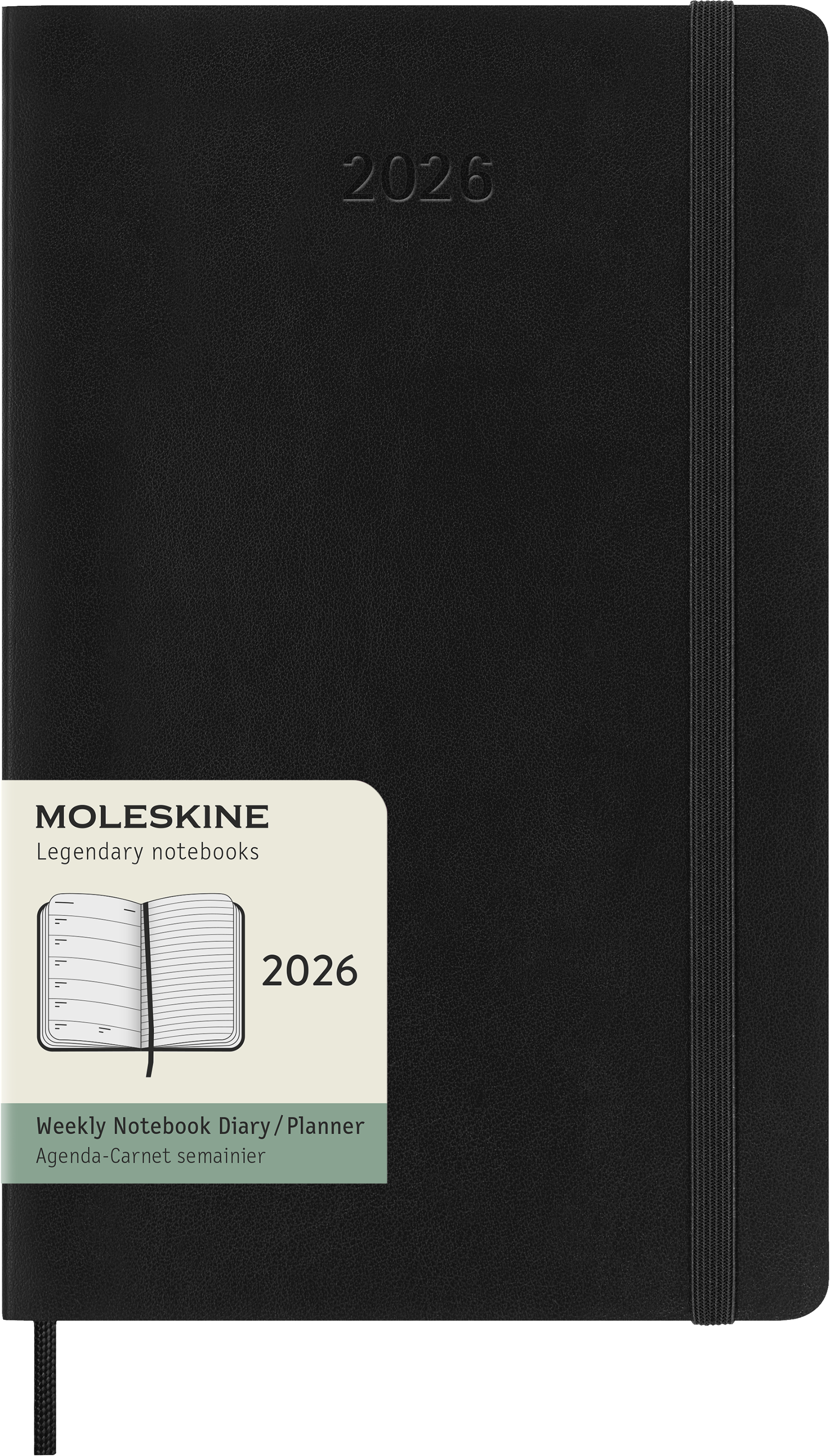 Moleskine - Classic Soft 12M Week Note Large Sort 2026