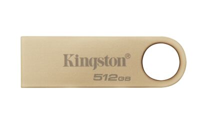 Kingston - DataTraveler SE9 G3 - USB flashdrive - 512 GB - USB 3.2 Gen 1 - guld