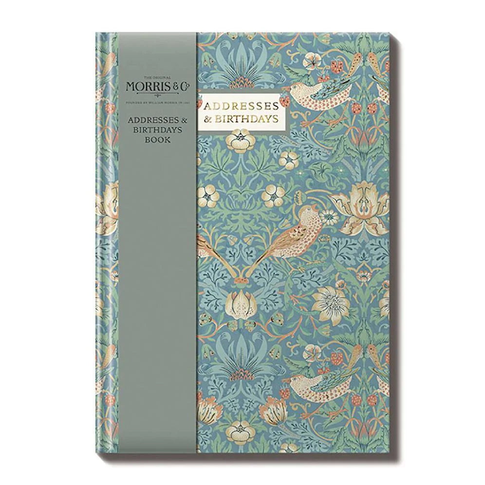 William Morris - adresse og fødselsdags bog