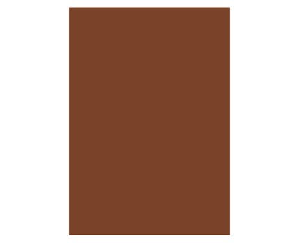 Papir A4 130g 50ark, Chokolade brun