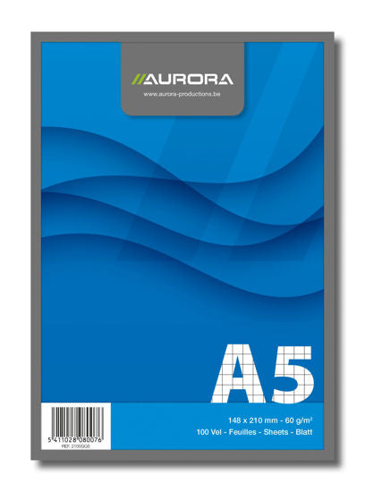 Aurora - Notesblok, A5, Ternet