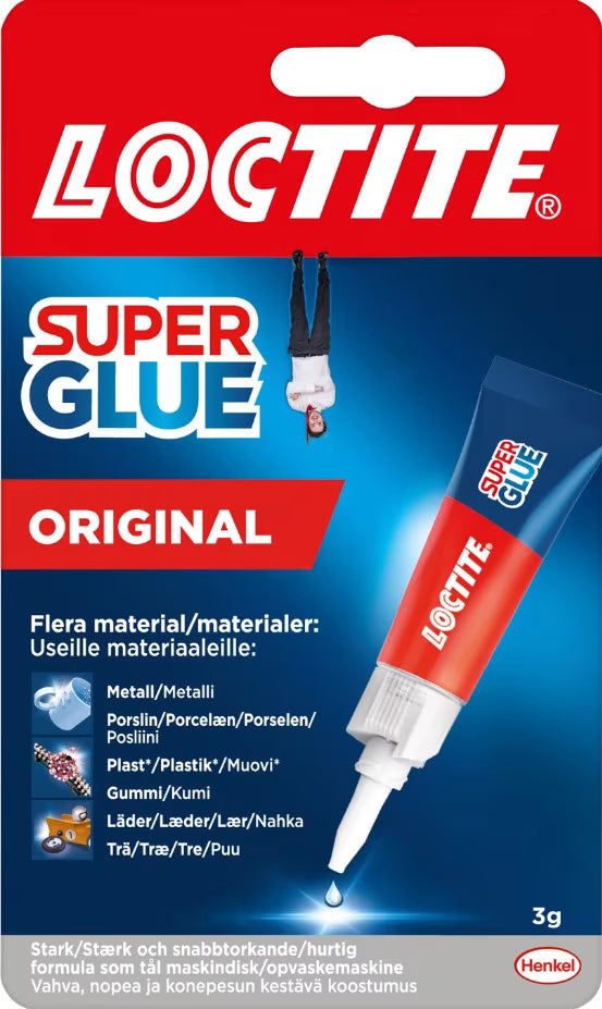 Loctite - superglue 3g tube bk