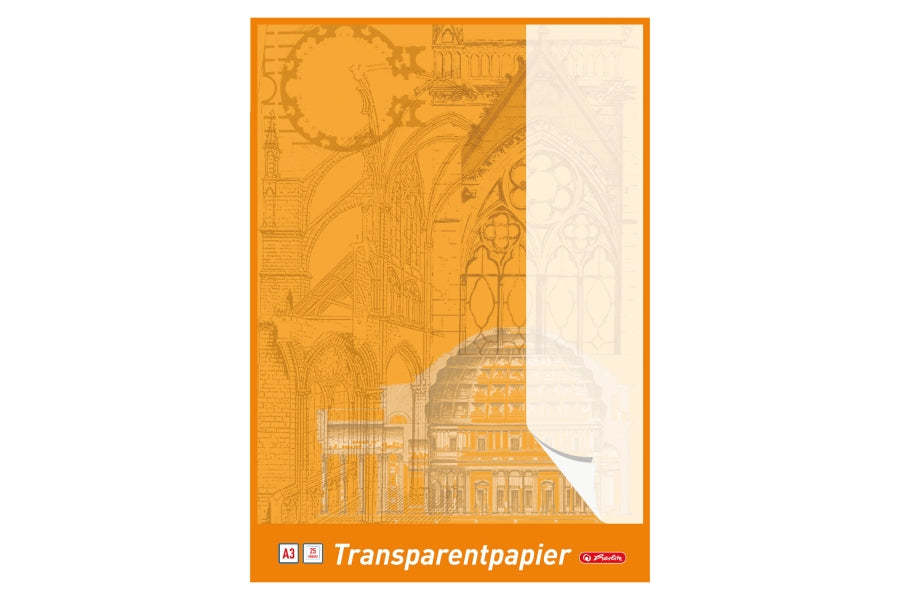 Herlitz - Tracing kalkerblok A3 25 ark