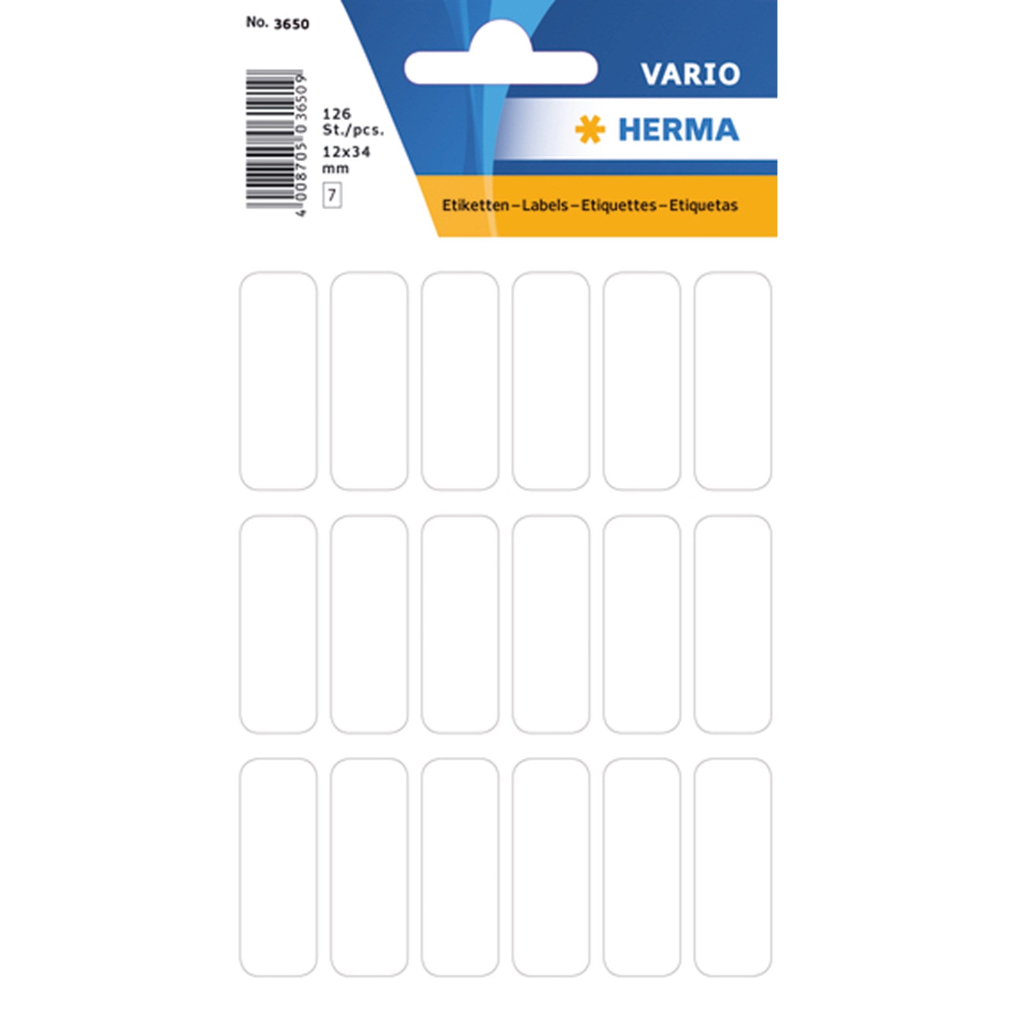Herma label manual 12x34 white (126)