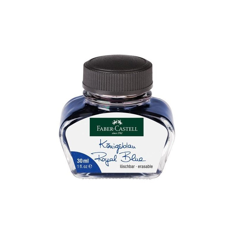 Faber-Castell - Blæk glas 30ml Royal Blue