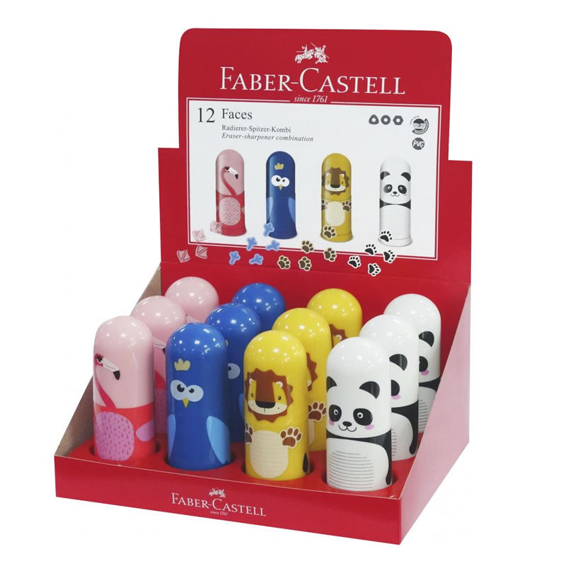 Faber-Castell - Dyr Viskelæder med Blyantspidser