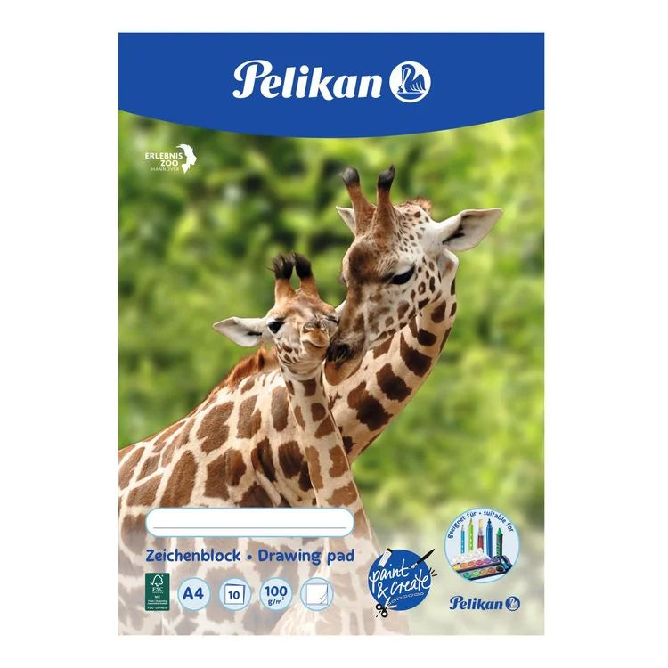 En Tegneblok A4 10 Ark 100 grams