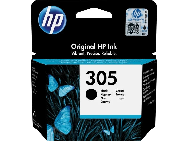 Black Inkjet Cartridge HP 305